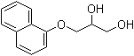 3-(1-Naphthalenyloxy)-1,2-propanediol molecular structure (CAS 36112-95-5)