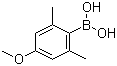 structure of CAS# 361543-99-9, 2,6-Dimethyl-4-methoxyphenylboronic acid