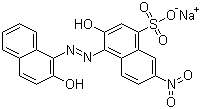 structure of CAS# 3618-58-4, Mordant Black 1