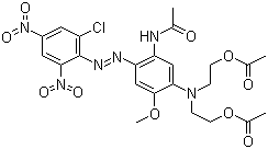 Disperse Blue 79:1 molecular structure (CAS 3618-73-3)