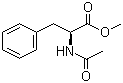 N-乙酰基-L-苯丙氨酸甲酯分子结构 (CAS 3618-96-0)