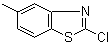 structure of CAS# 3622-31-9, 2-氯-5-甲基苯并噻唑