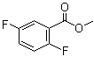structure of CAS# 362601-90-9, 2,5-Difluorobenzoic acid methyl ester