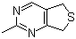 structure of CAS# 36267-71-7, 2-Methyl-5,7-dihydrothieno[3,4-d]pyrimidine