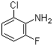 structure of CAS# 363-51-9, 2-氯-6-氟苯胺