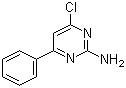 structure of CAS# 36314-97-3, 2-Amino-4-chloro-6-phenylpyrimidine
