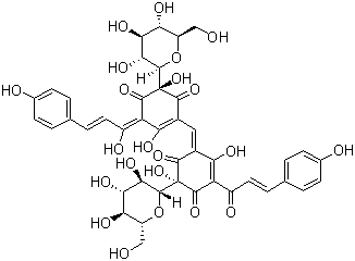 structure of CAS# 36338-96-2, Carthamine