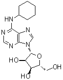 structure of CAS# 36396-99-3, N6-环己基腺苷