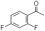 2',4'-二氟苯乙酮分子结构 (CAS 364-83-0)