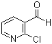 structure of CAS# 36404-88-3, 2-Chloro-3-pyridinecarboxaldehyde