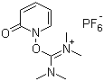 1,1,3,3-四甲基-2-(2-氧代吡啶-1(2H)-基)异脲鎓六氟磷酸盐分子结构 (CAS 364047-51-8)