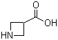 structure of CAS# 36476-78-5, 3-Azetidinecarboxylic acid
