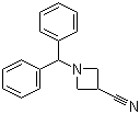 structure of CAS# 36476-86-5, 1-Benzhydrylazetane-3-carbonitrile
