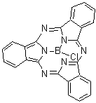 structure of CAS# 36530-06-0, Chloroboronsubphthalocyanine