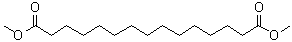 Pentadecanedioic acid dimethyl ester molecular structure (CAS 36575-82-3)