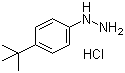 structure of CAS# 36600-66-5, 4-tert-Butylphenylhydrazine hydrochloride