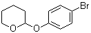 structure of CAS# 36603-49-3, 2-(4-Bromophenoxy)tetrahydropyran