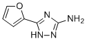 3-(furan-2-yl)-1H-1,2,4-triazol-5-amine molecular structure (CAS 3663-61-4)