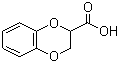 structure of CAS# 3663-80-7, 1,4-Benzodioxan-2-carboxylic acid