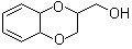 1,4-苯并二噁烷-2-甲醇分子结构 (CAS 3663-82-9)