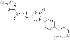 structure of CAS# 366789-02-8, Rivaroxaban