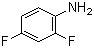 structure of CAS# 367-25-9, 2,4-Difluoroaniline