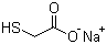 硫代乙醇酸钠分子结构 (CAS 367-51-1)