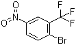 structure of CAS# 367-67-9, 2-Bromo-5-nitrobenzotrifluoride