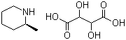 (S)-2-Methylpiperidine-L-tartrate molecular structure (CAS 36702-48-4)