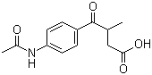 CAS 登录号：36725-26-5, 3-(4-乙酰氨基苯甲酰基)丁酸