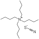 structure of CAS# 3674-54-2, Tetrabutylammonium thiocyanate