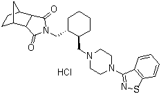 structure of CAS# 367514-88-3, Lurasidone hydrochloride