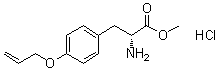 O-2-Propenyl-D-tyrosine methyl ester hydrochloride molecular structure (CAS 367517-26-8)