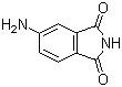 structure of CAS# 3676-85-5, 4-氨基邻苯二甲酰亚胺