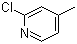 structure of CAS# 3678-62-4, 2-Chloro-4-picoline