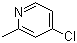 structure of CAS# 3678-63-5, 4-Chloro-2-picoline