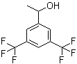 structure of CAS# 368-63-8, alpha-Methyl-3,5-bis(trifluoromethyl)benzyl alcohol