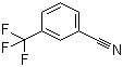 structure of CAS# 368-77-4, 3-(Trifluoromethyl)benzonitrile