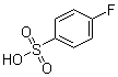 structure of CAS# 368-88-7, 4-Fluorobenzenesulfonic acid