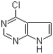 4-Chloropyrrolo[2,3-d]pyrimidine molecular structure (CAS 3680-69-1)