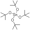 structure of CAS# 36809-75-3, Tetra(tert-butoxo)tin