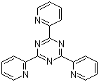 2,4,6-三(2-吡啶基)均三嗪分子结构 (CAS 3682-35-7)