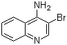 structure of CAS# 36825-36-2, 4-Amino-3-bromoquinoline