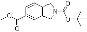 structure of CAS# 368441-44-5, N-(tert-Butoxycarbonyl)-5-(methoxycarbonyl)isoindoline