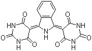 CAS # 36888-99-0, Pigment Yellow 139, 5,5'-(1H-Isoindole-1,3(2H)-diylidene)dibarbituric acid, 1,3-Di(2,4,6-trioxohexahydro-5-pyrimidinylidene)isoindole, 5-[3-(2,4,6-Trioxo-1,3-diazinan-5-ylidene)isoindol-1-ylidene]-1,3-diazinane-2,4,6-trione