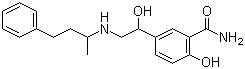 CAS # 36894-69-6, Labetalol, 2-Hydroxy-5-{1-hydroxy-2-[(1-methyl-3-phenylpropyl)amino]ethyl}benzamide