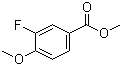 structure of CAS# 369-30-2, Methyl 3-fluoro-4-(methyloxy)benzoate