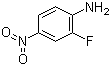 structure of CAS# 369-35-7, 2-Fluoro-4-nitroaniline