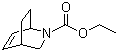 2-Azabicyclo[2.2.2]oct-5-ene-2-carboxylic acid ethyl ester molecular structure (CAS 3693-69-4)