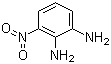 3-硝基邻苯二胺分子结构 (CAS 3694-52-8)